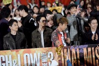 「HiGH&LOW THE MOVIE 3 / FINAL MISSION」完成披露舞台挨拶の様子。