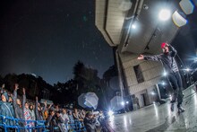 「THA BLUE HERB 結成20周年ライブ」の様子。（Photo by HayachiN）