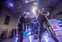 左からILL-BOSSTINO、B.I.G. JOE。（Photo by HayachiN）