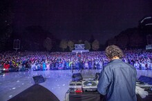 「THA BLUE HERB 結成20周年ライブ」の様子。（Photo by HayachiN）