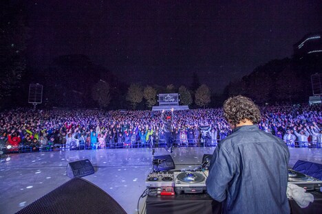 「THA BLUE HERB 結成20周年ライブ」の様子。（Photo by HayachiN）