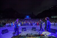 左からILL-BOSSTINO、O.N.O、DJ DYE。（Photo by HayachiN）