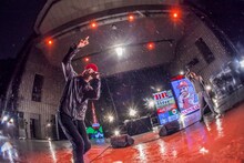 左からILL-BOSSTINO、B.I.G. JOE。（Photo by HayachiN）