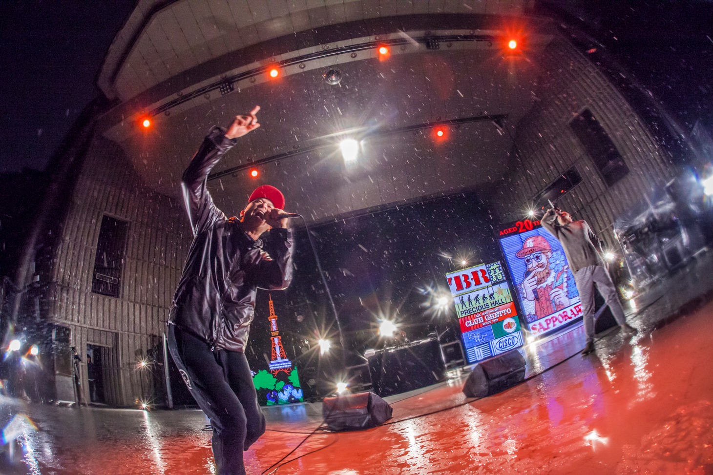 左からILL-BOSSTINO、B.I.G. JOE。（Photo by HayachiN）