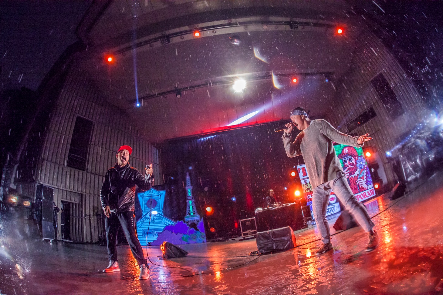 左からILL-BOSSTINO、B.I.G. JOE。（Photo by HayachiN）