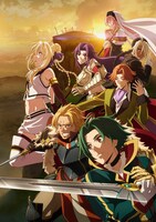 「グランクレスト戦記」キービジュアル (c)2017 水野良・深遊 / 株式会社KADOKAWA刊 / エーラム魔法師協会