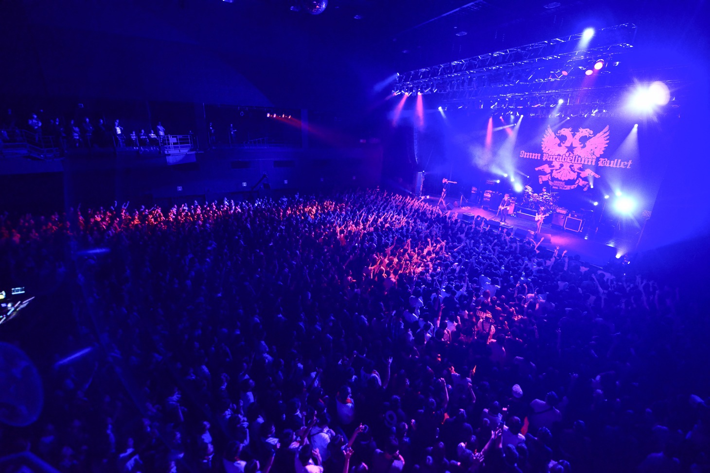 「9mm Parabellum Bullet TOUR 2017 "BABEL on Life Line”」Zepp Tokyo公演の様子。（撮影：橋本塁［SOUND SHOOTER］）