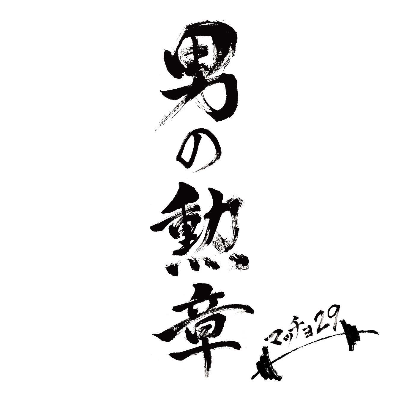 マッチョ29「男の勲章」ジャケット