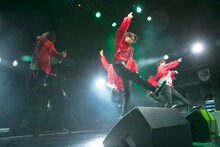 CUBERS「ワンマンライブ ～今年EP2枚リリースしたのに、大きなワンマンしてないよね？～」の様子。（撮影：牛島康介）