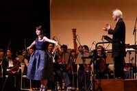 「billboard classics May J. Premium Concert 2017 ～Me, Myself & Orchestra～」の様子。