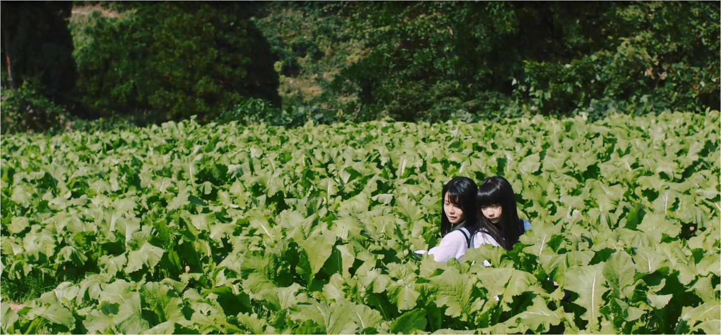 NGT48「世界はどこまで青空なのか？」ミュージックビデオのワンシーン。
