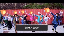 XOX「PINKY BABY」ミュージックビデオのワンシーン。