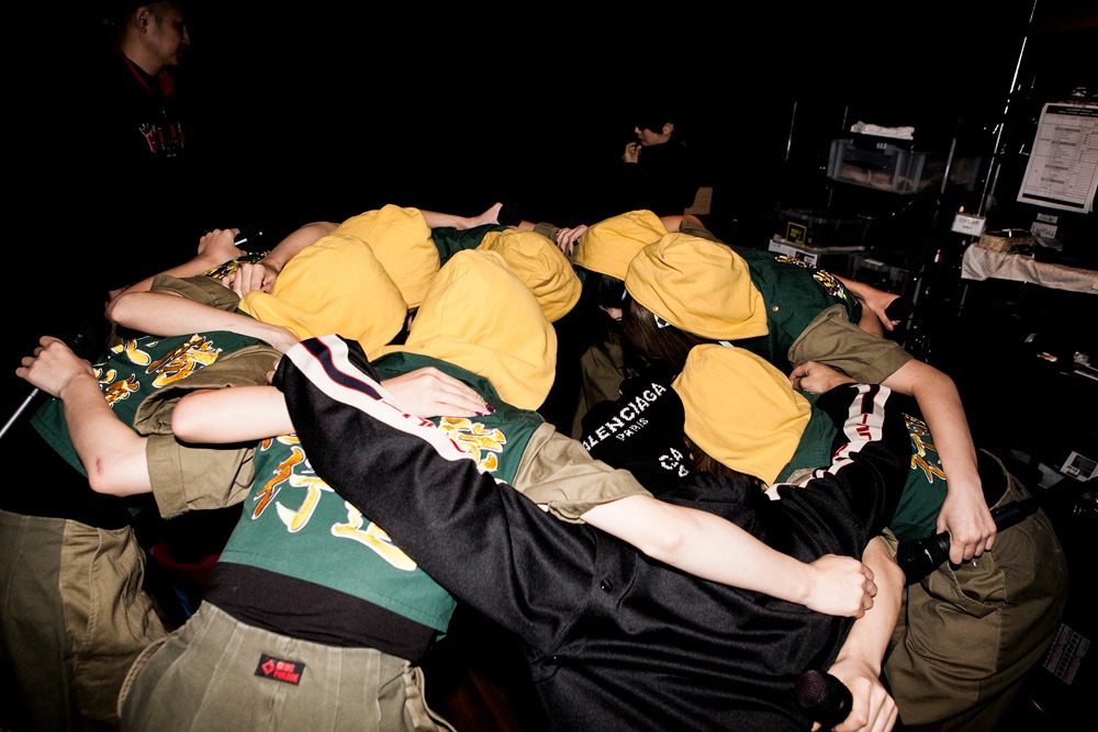BiS×GANG PARADEフォトブック「BiS / GANG PARADE TOUR THE PICTURES」より。