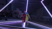 「FUSION」中継映像のワンシーン。 (c)docomo FUTURE-EXPERIMENT VOL.01 距離をなくせ。