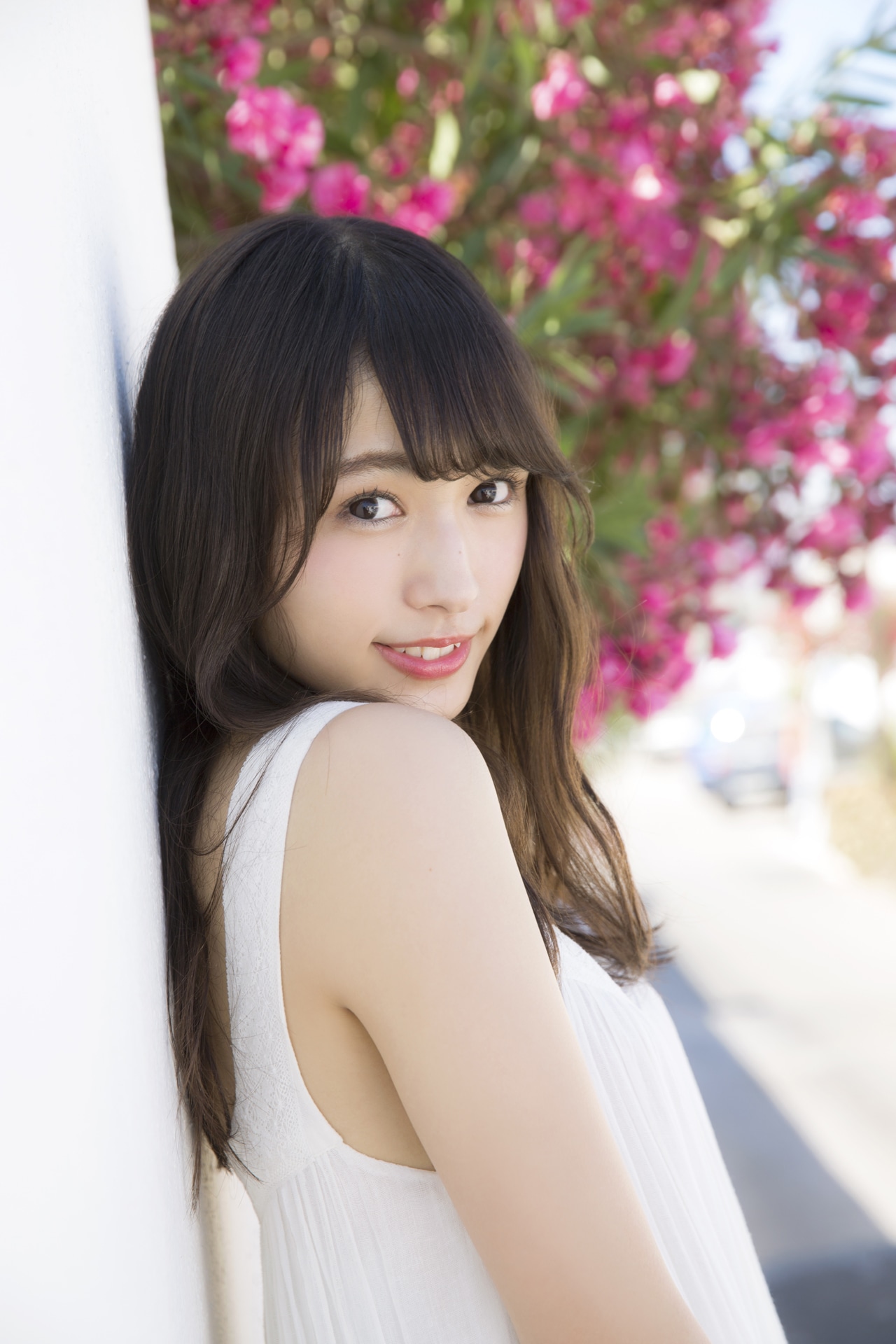 渡辺梨加（欅坂46）1st写真集「饒舌な眼差し」より。(C)阿部ちづる／集英社
