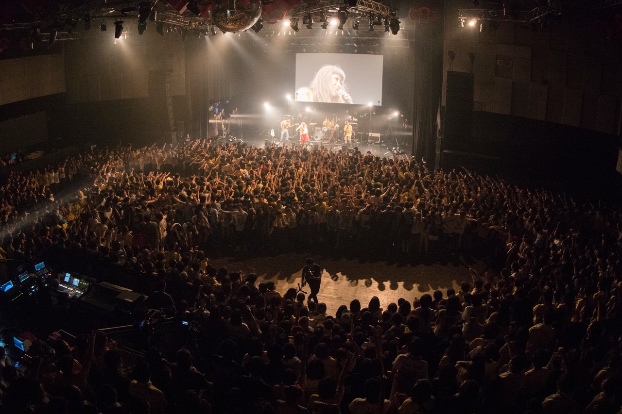 「SHAKALABBITS 1999-2017 LAST TOUR "What Time Is It !?"」最終公演の様子。（Photo by tweety）