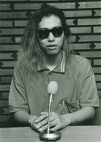 1988～89年「オールナイトニッポン」パーソナリティ担当時の大槻ケンヂ。