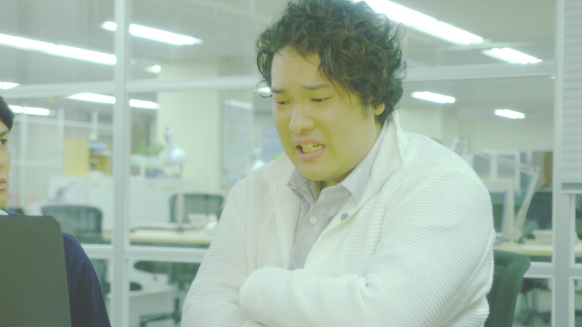 「お風呂上がりにパピコ」のワンシーン。