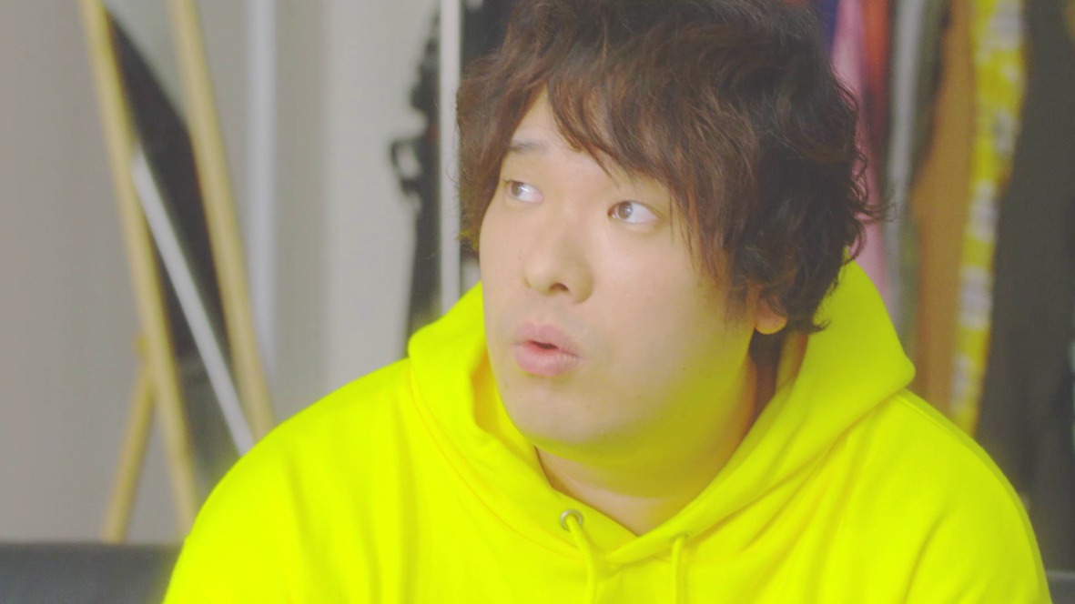 「お風呂上がりにパピコ」のワンシーン。
