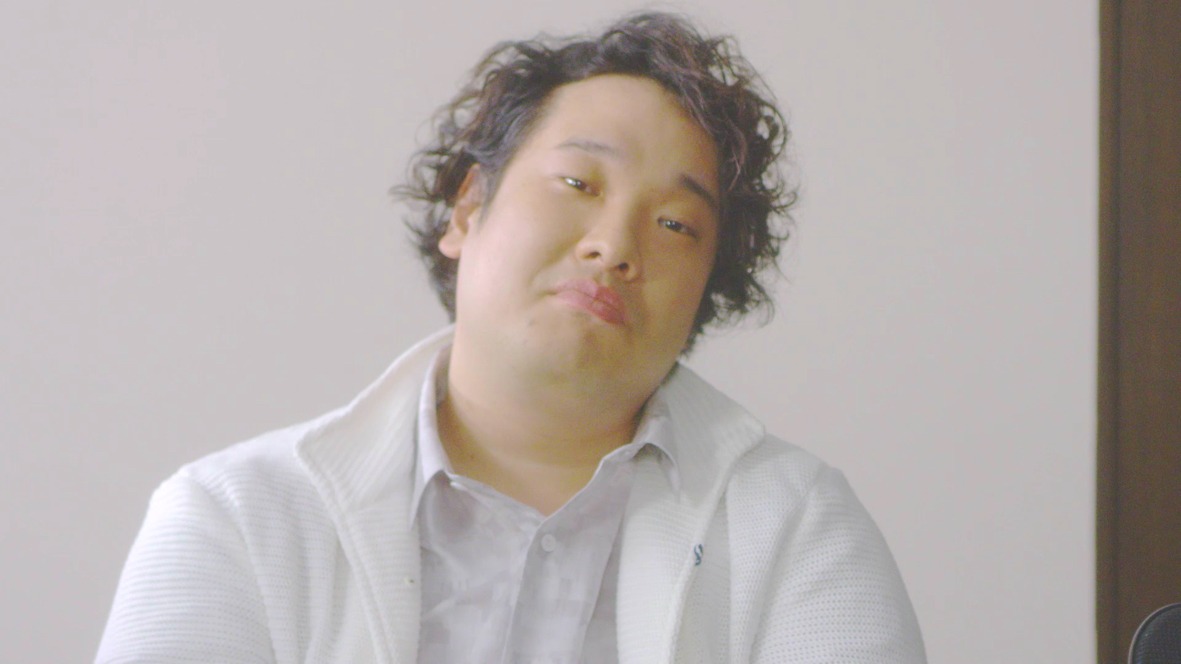 「お風呂上がりにパピコ」のワンシーン。