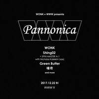 「WONK × WWW presents "Pannonica"」告知画像