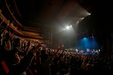 EGO-WRAPPIN'「ニューロマンサー 黄金色の夢奏家たち 2」11月11日京都・ロームシアター京都公演の様子。 （撮影：渡邊一生）