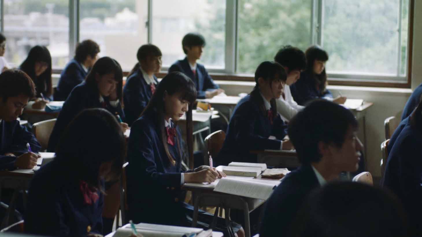 「～受験だって、団体戦だ。～『受験にinゼリー』篇」のワンシーン。