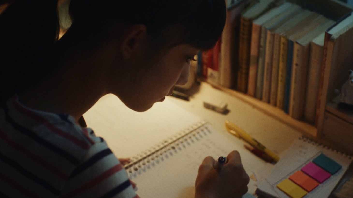 「～受験だって、団体戦だ。～『受験にinゼリー』篇」のワンシーン。