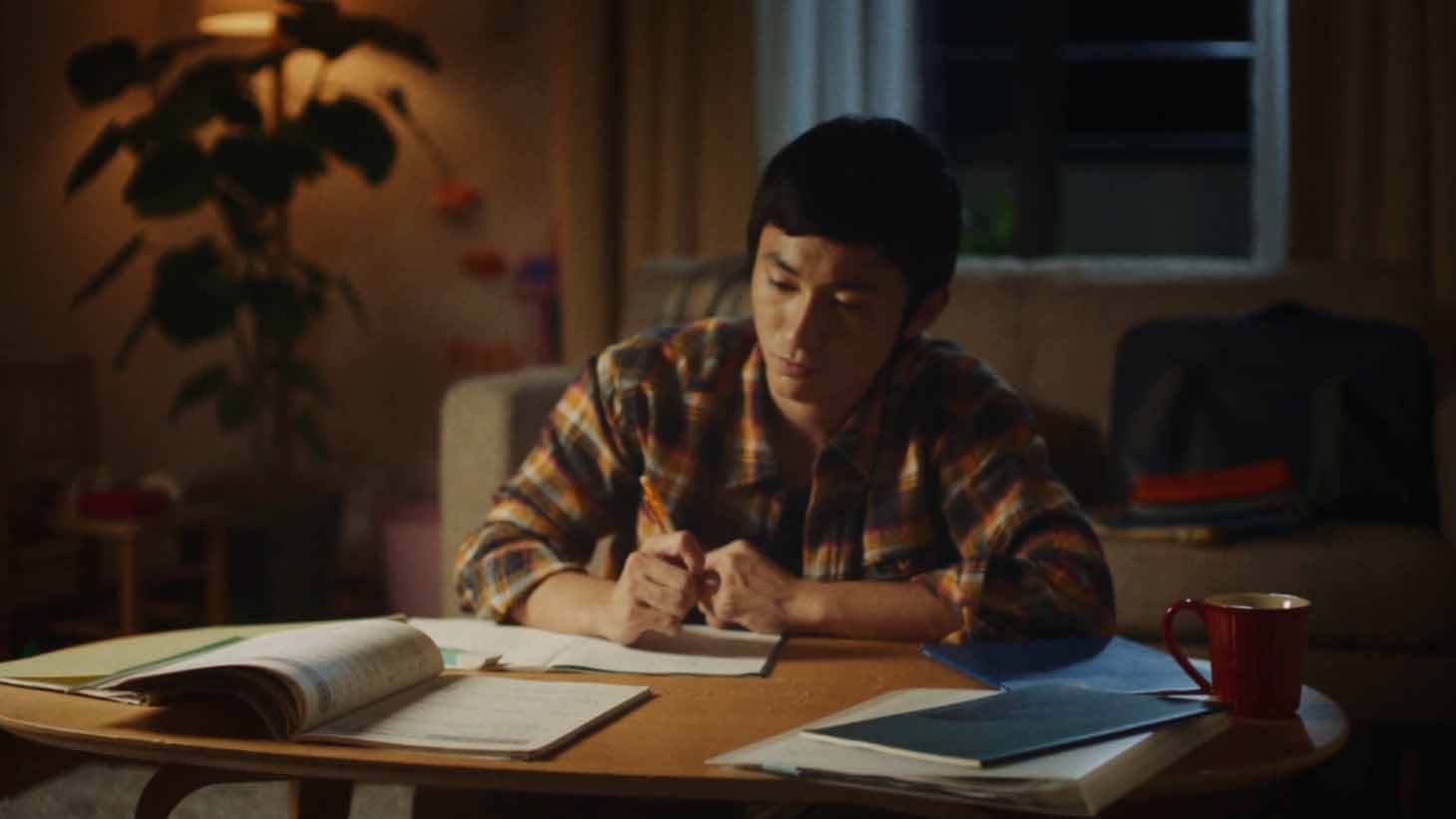 「～受験だって、団体戦だ。～『受験にinゼリー』篇」のワンシーン。