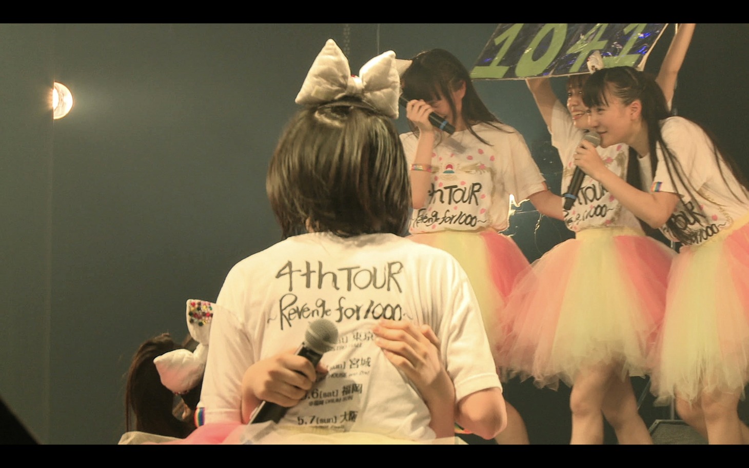 「ロッカジャポニカ 4th TOUR ～Revenge for 1000～」ティザー映像のワンシーン。