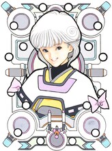 「電影少女」イラスト(c)桂正和／集英社