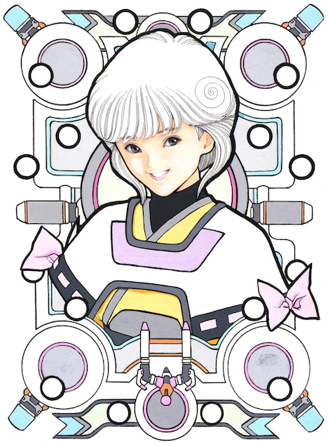 「電影少女」イラスト(c)桂正和／集英社