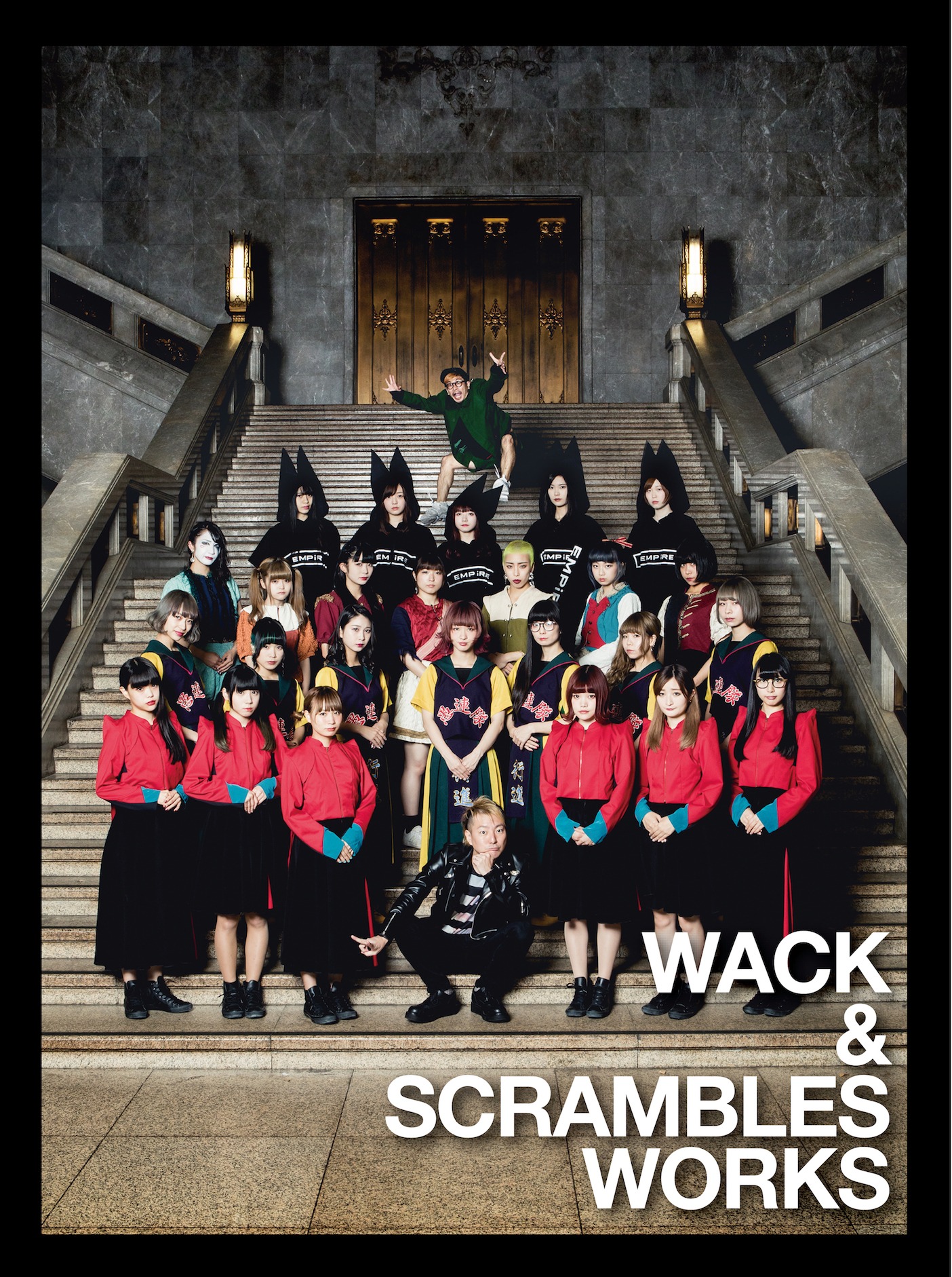 「WACK & SCRAMBLES WORKS」CD＋DVD盤ジャケット