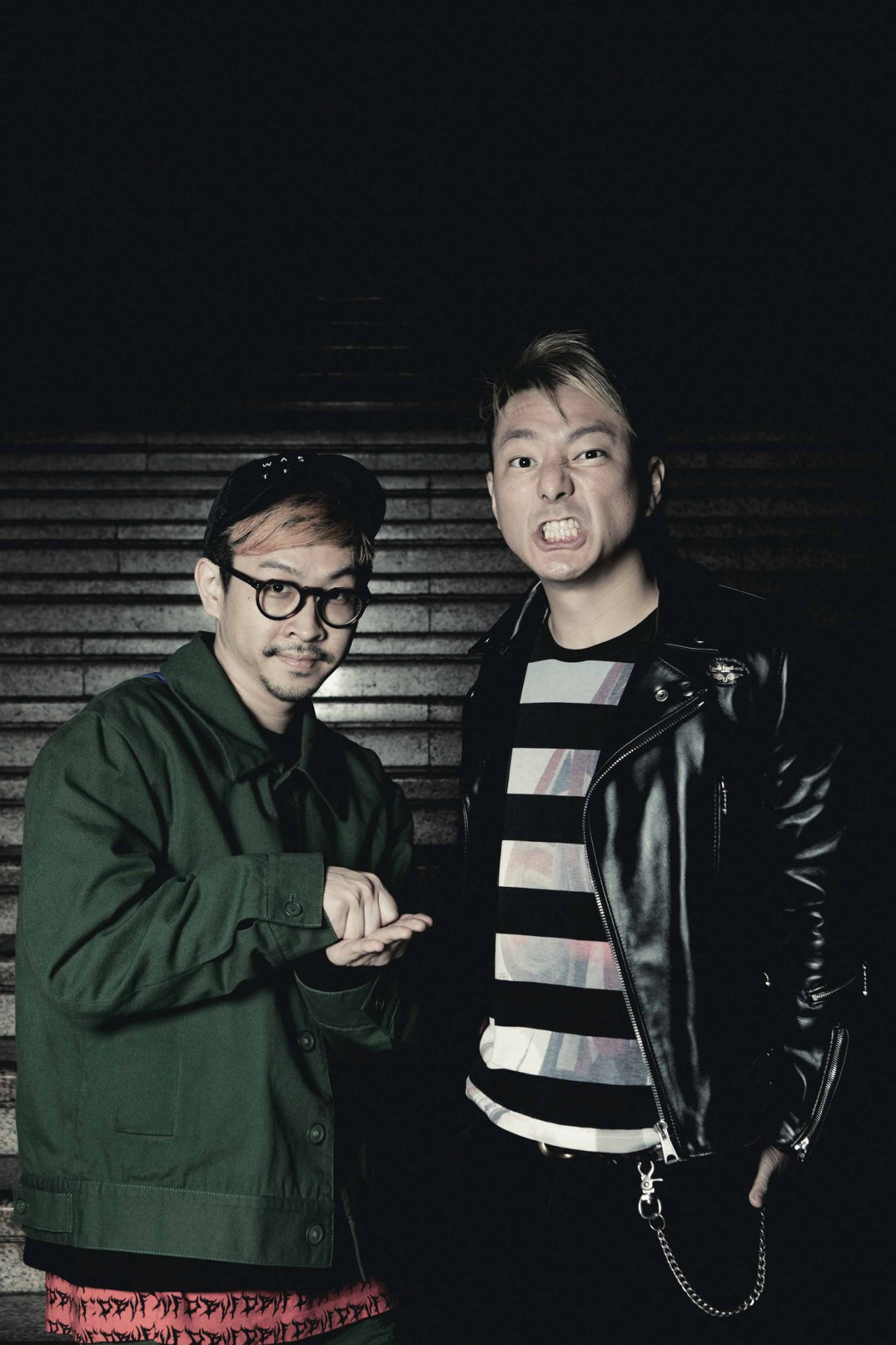 渡辺淳之介（WACK）、松隈ケンタ（SCRAMBLES）。