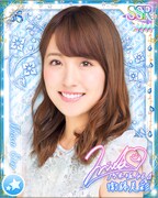 衛藤美彩の特典カードデザイン。