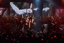 Linked Horizon「Linked Horizon Live Tour 2017 『進撃の軌跡』」最終公演の様子。（撮影：佐藤祐介）