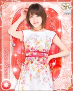 生駒里奈の特典カードデザイン。