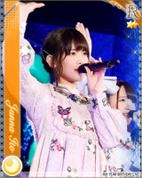 伊藤純奈の特典カードデザイン。