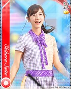 斎藤ちはるの特典カードデザイン。