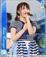 川後陽菜の特典カードデザイン。