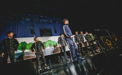 「BRADIO LA☆PA!PA!PA!PARADISE TOUR 2017」東京・Zepp Tokyo公演の様子。