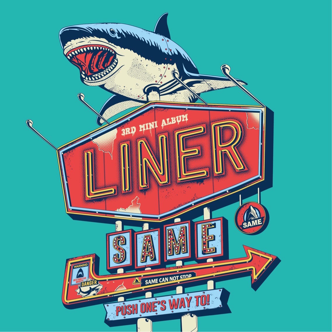 SAME「Liner」ジャケット