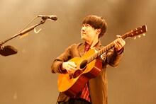 山内総一郎（Vo, G）（撮影：木村泰之）