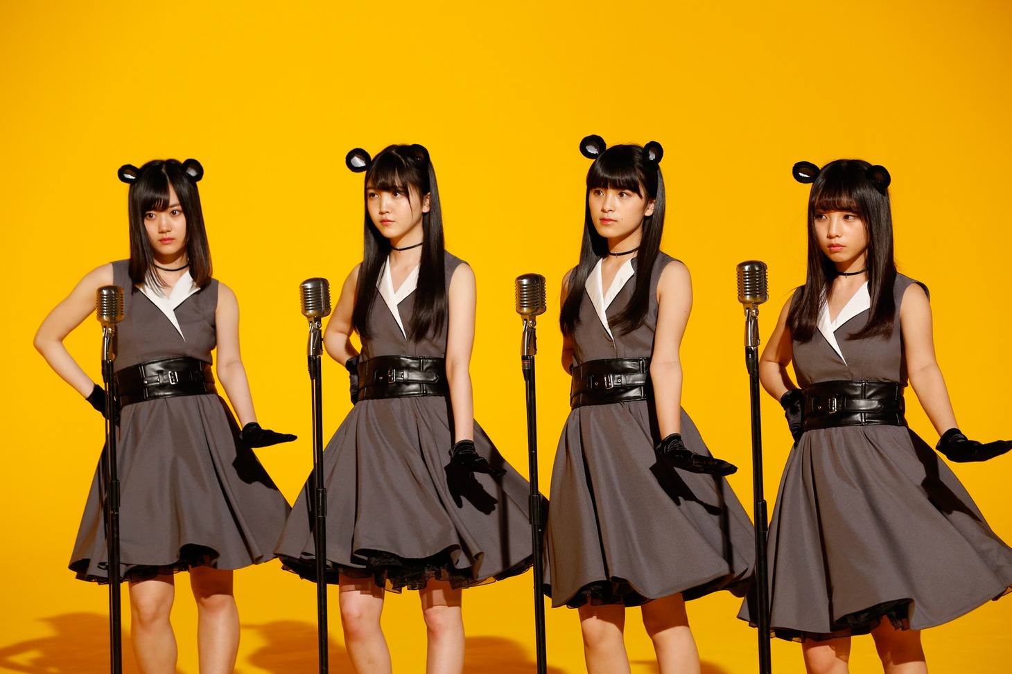 マウスバンドのコーラス隊として乃木マウスの仲間入りを果たした乃木坂46の3期生。