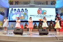 神宿「原宿発！神宿です。」「原宿着！神宿です。」リリース記念イベント 東京・池袋サンシャインシティ噴水広場公演の様子。