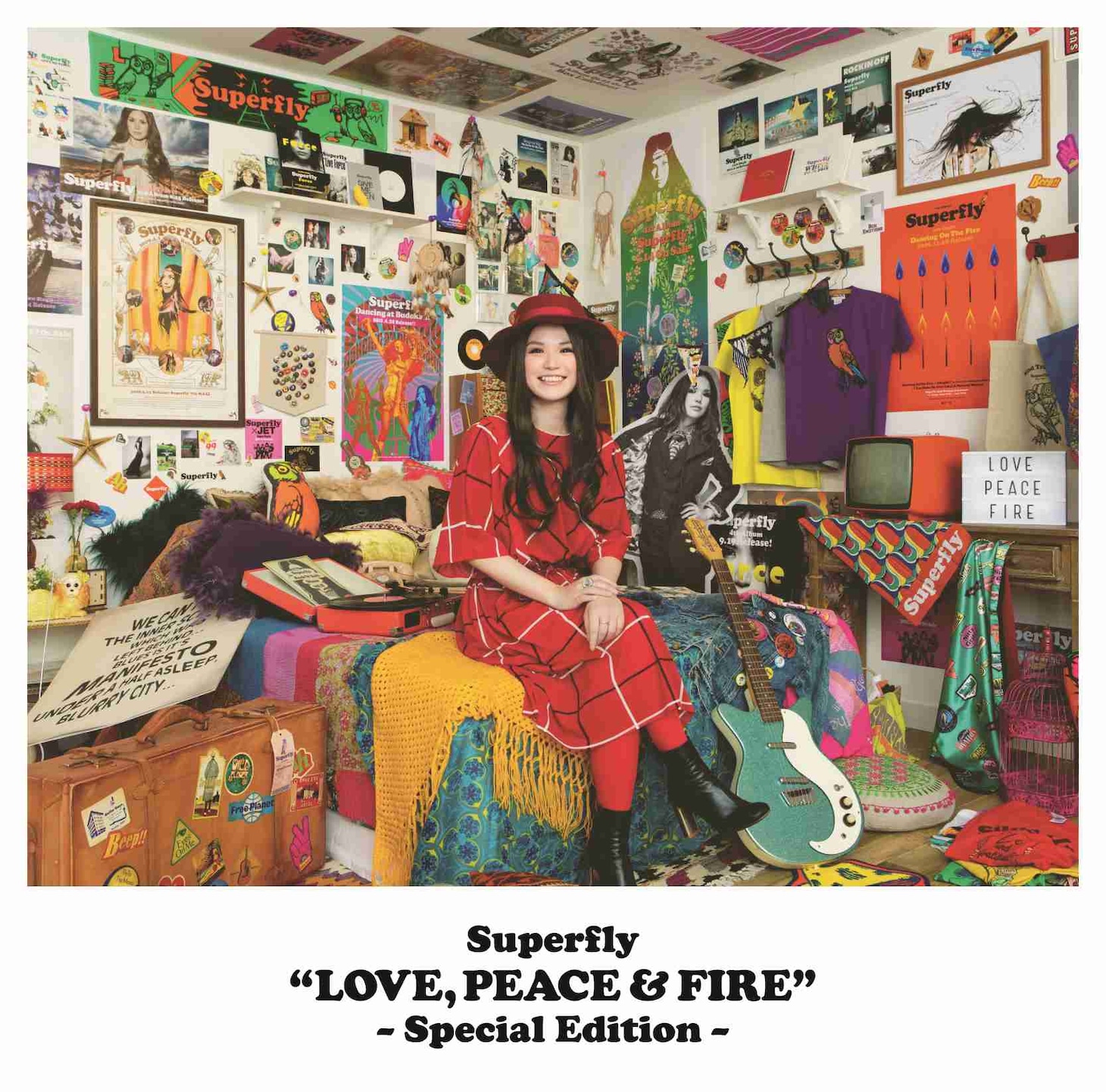 Superfly「LOVE, PEACE & FIRE –Special Edition-」ジャケット
