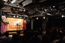 最上もが「もがみーてぃんぐ in タワレコ」の様子。