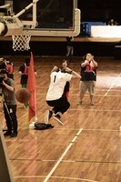 フリースローを決めた直後のluz。（撮影：小松陽祐［ODD JOB］）