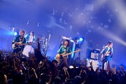tricot「【LIVE TIPS】tricot VS 47 Tour Final presented by WOWOW」の様子。（撮影：半田“H.and.A”安政［Showcase］）