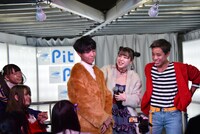 長女に翻弄される東兄弟と笑顔で見守る次女三女。